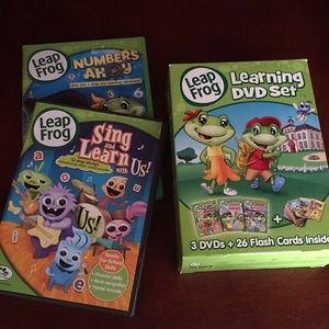 Leap Frog Learning DVDs